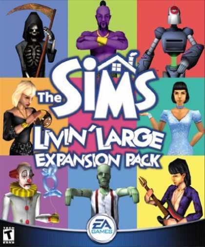 Bestselling Games (2006) - The Sims Livin' Large Expansion Pack