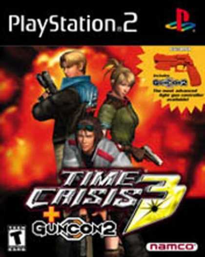 Bestselling Games (2006) - Time Crisis 3 with GUNCON 2 Shooting Action for PS2