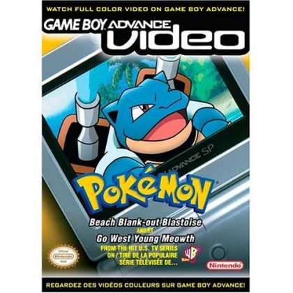 Bestselling Games (2006) - Pokemon Beach Blank-Out Blastoise and Go West Young Meowth