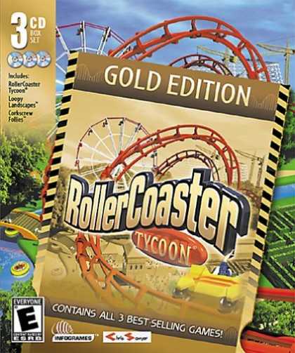 Bestselling Games (2006) - RollerCoaster Tycoon Gold Edition
