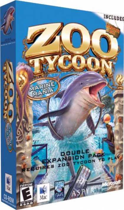 Bestselling Games (2006) - Zoo Tycoon: Marine Mania and Dinosaur Digs Expansion Packs (Mac)