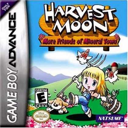 Bestselling Games (2006) - GBA Harvest Moon More Friends of Mineral Town