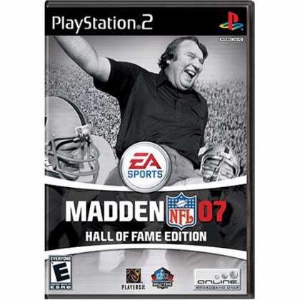 Bestselling Games (2006) - Madden NFL 07 Hall of Fame Edition (PS2)