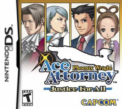 Bestselling Games (2007) - Phoenix Wright Ace Attorney - Justice for All