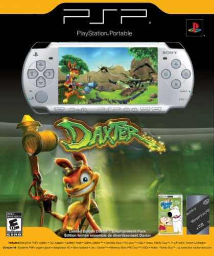 Bestselling Games (2007) - Sony PSP Daxter Entertainment Pack - Ice Silver