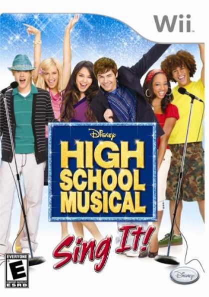 Bestselling Games (2007) - Disney's High School Musical: Sing It Bundle with Microphone