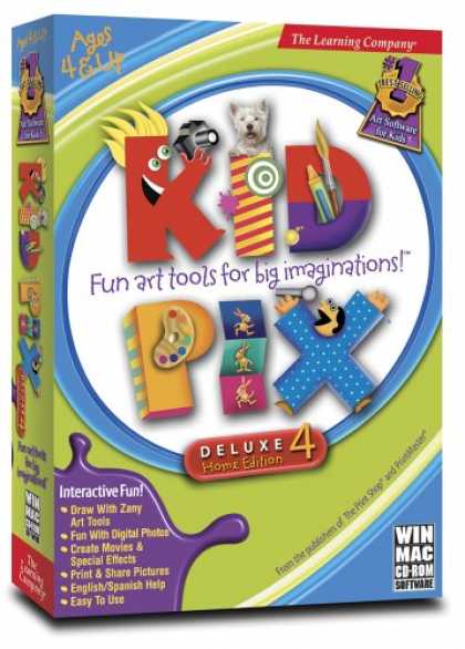 Bestselling Games (2007) - Learning Company Kid Pix Deluxe 4