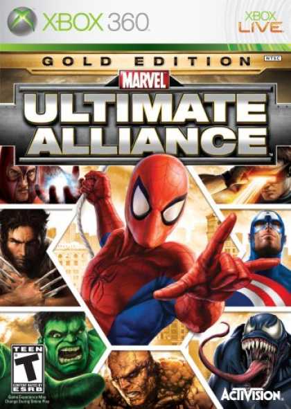 Bestselling Games (2007) - Marvel Ultimate Alliance Gold Edition
