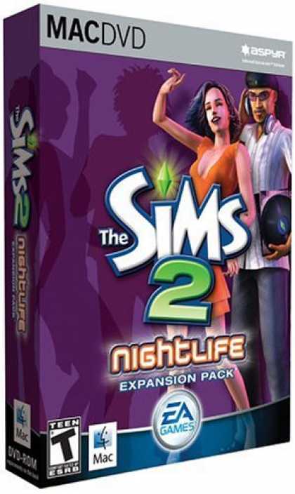 Bestselling Games (2007) - Sims 2 Nightlife Expansion Pack