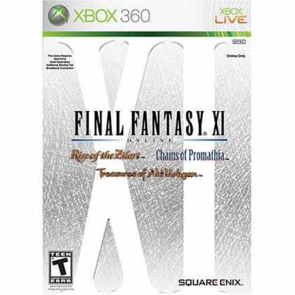 Bestselling Games (2007) - Final Fantasy XI: Chains of Promathia, Rise Of The Zilart, Treasures of Aht Urhg