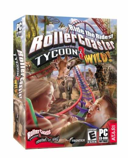 Bestselling Games (2007) - Rollercoaster Tycoon 3: Wild! Expansion
