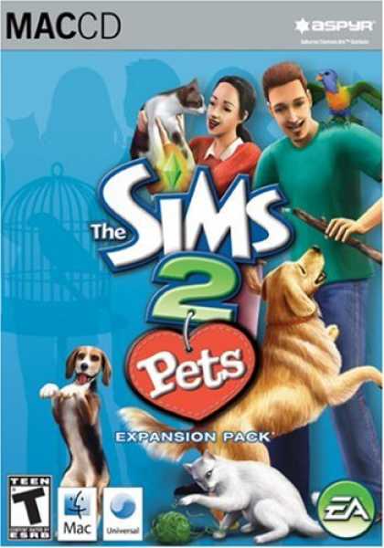 Bestselling Games (2007) - Sims 2 Pets Expansion Pack