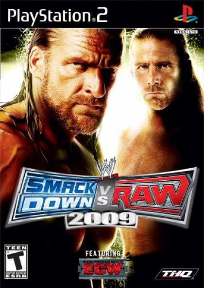 Bestselling Games (2008) - WWE Smackdown vs Raw 2009