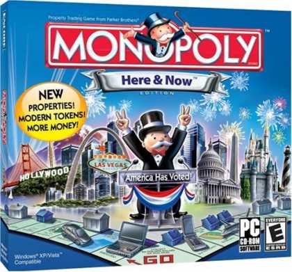 Bestselling Games (2008) - Monopoly Here & Now (Jewel Case)