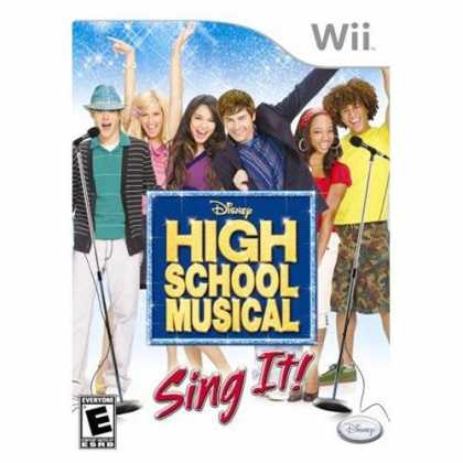 Bestselling Games (2008) - High School Musical: Sing It Bundle with Microphone