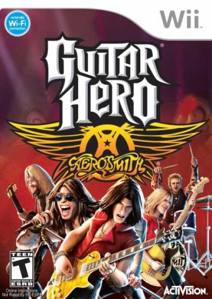 Bestselling Games (2008) - Guitar Hero Aerosmith Wii