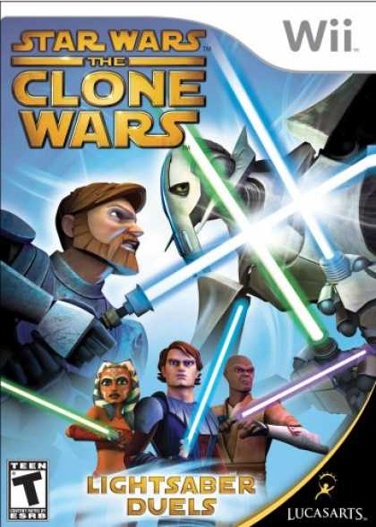 Bestselling Games (2008) - Star Wars The Clone Wars: Lightsaber Duels