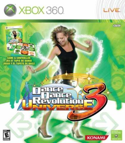 Bestselling Games (2008) - Dance Dance Revolution Universe 3 with Dance Mat