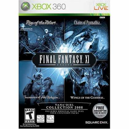 Bestselling Games (2008) - Final Fantasy XI Online: The Vana'diel Collection 2008