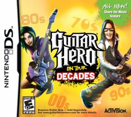 Bestselling Games (2008) - Guitar Hero on Tour Decades - Software Only