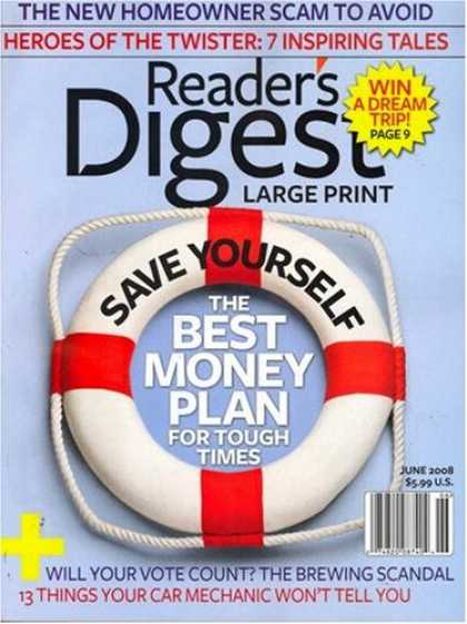 Bestselling Magazines (2008) - Reader's Digest - Large Print Edition
