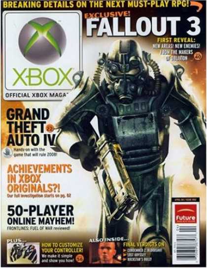 Bestselling Magazines (2008) - The Official Xbox Magazine [1-year]