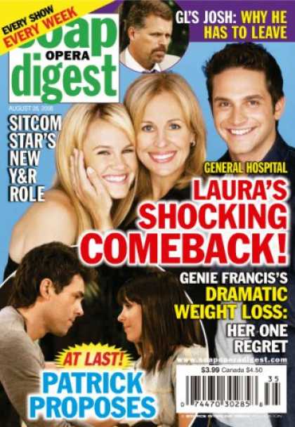 Bestselling Magazines (2008) - Soap Opera Digest