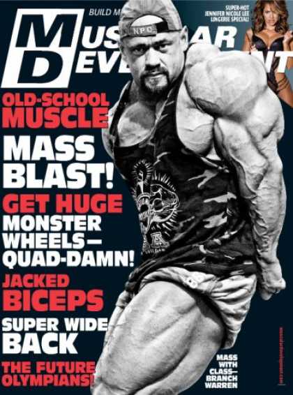 Bestselling Magazines (2008) - Muscular Development