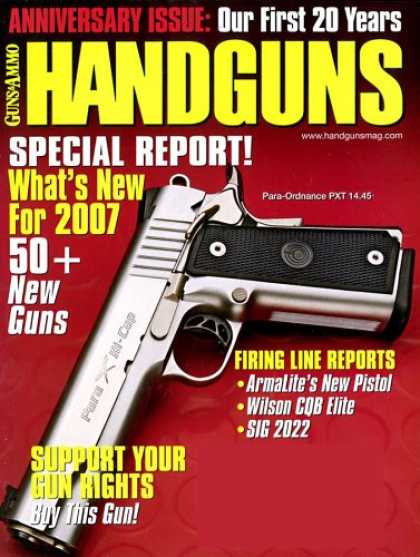 Bestselling Magazines (2008) - Handguns