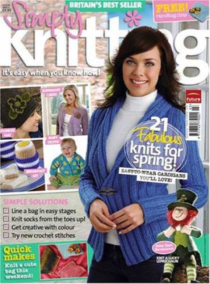 Bestselling Magazines (2008) - Simply Knitting