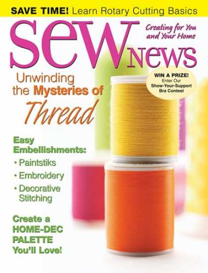 Bestselling Magazines (2008) - Sew News