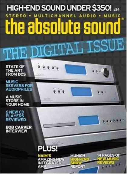 Bestselling Magazines (2008) - The Absolute Sound