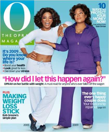 Bestselling Magazines (2008) - O, The Oprah Magazine