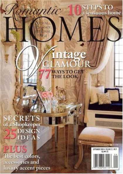 Bestselling Magazines (2008) - Romantic Homes