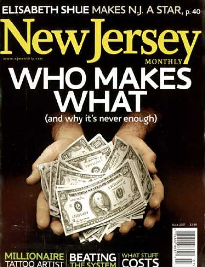 Bestselling Magazines (2008) - New Jersey Monthly