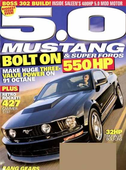 Bestselling Magazines (2008) - 5.0 Mustang & Super Fords