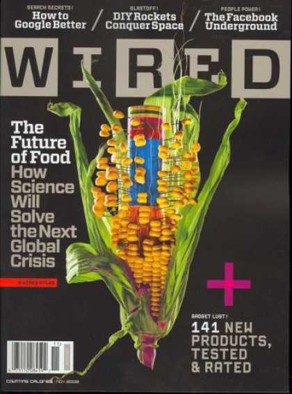 Bestselling Magazines (2008) - Wired, November 2008 Issue