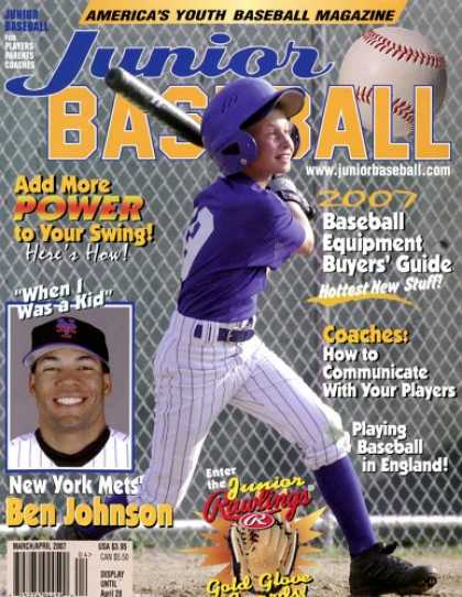 Bestselling Magazines (2008) - Junior Baseball