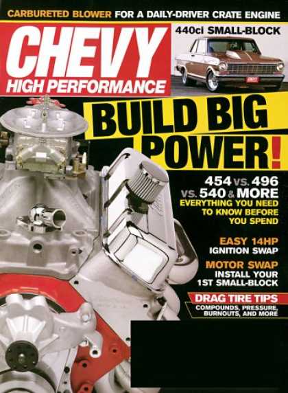 Bestselling Magazines (2008) - Chevy High Performance