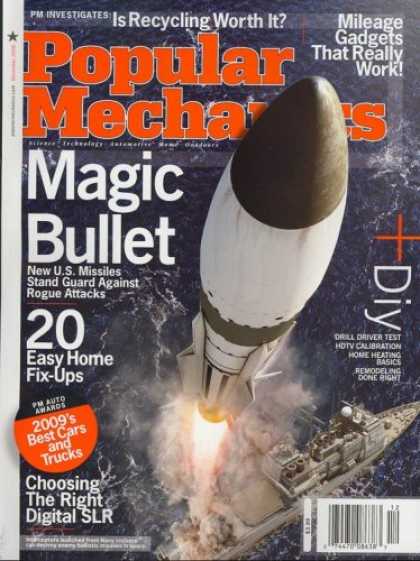 Bestselling Magazines (2008) - Popular Mechanics, December 2008 Issue