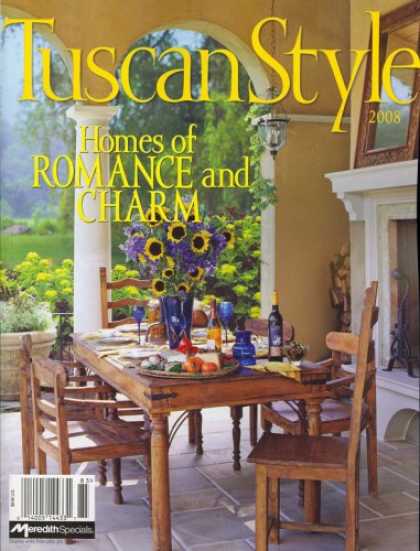 Bestselling Magazines (2008) - Tuscan Style, 2008 Issue