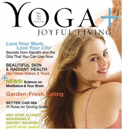 Bestselling Magazines (2008) - Yoga Plus Joyful Living