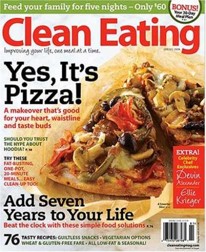 Bestselling Magazines (2008) - Clean Eating