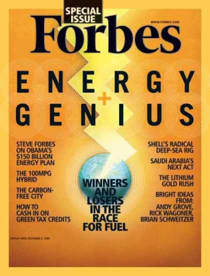 Bestselling Magazines (2008) - Forbes