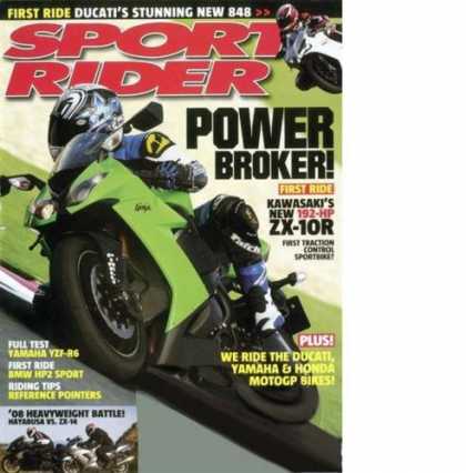 Bestselling Magazines (2008) - Sport Rider