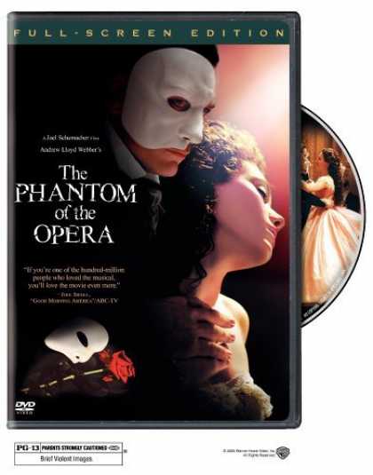 Bestselling Movies (2006) - The Phantom of the Opera (Full Screen Edition) by Joel Schumacher