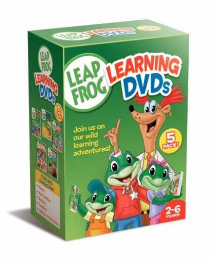 Bestselling Movies (2006) - Leapfrog Learning DVDs 5-Pack (Talking Words Factory / Talking Words Factory II
