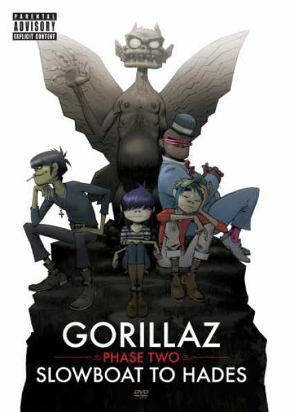 Bestselling Movies (2006) - Gorillaz - Phase Two - Slowboat to Hades by Jamie Hewlett