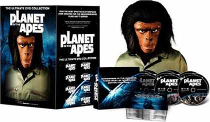 Bestselling Movies (2006) - Planet of the Apes - The Ultimate DVD Collection - With Ape Head Packaging by Ke