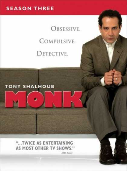 Bestselling Movies (2006) - Monk - Season Three by Adam Arkin